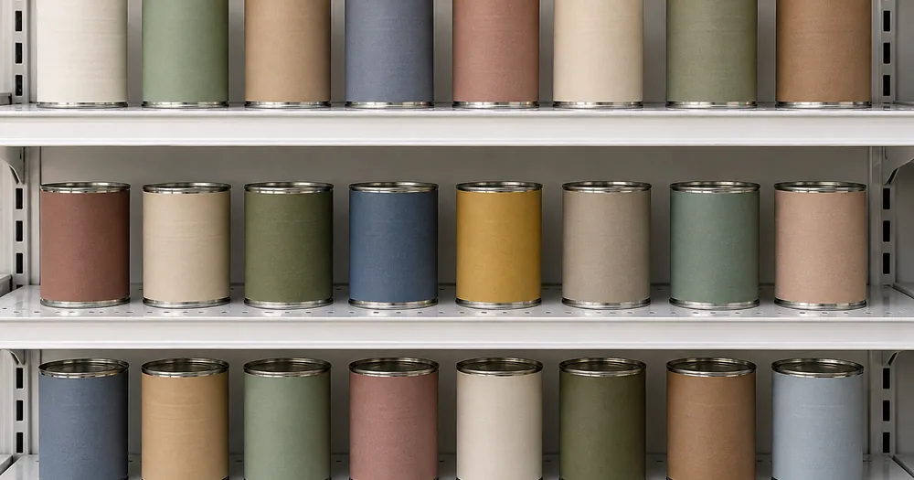 Count cans on a shelf from a photo — count cans in a shelf from a photo with marked results