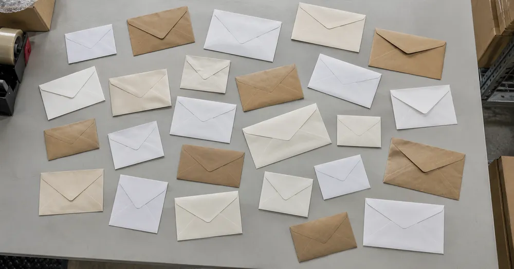 Count envelopes in a batch from a photo — count envelopes in a batch from a photo with marked results