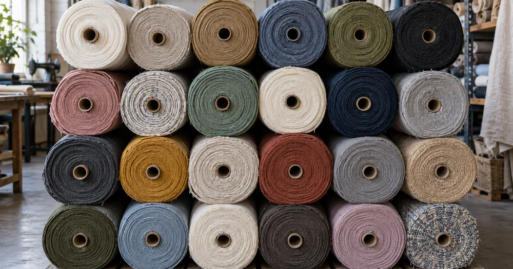 Count fabric rolls in a rack from a photo — count fabric rolls in a bundle from a photo with marked results