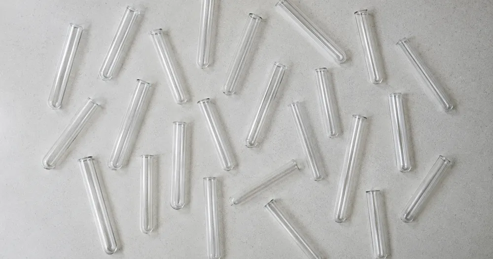 Count test tubes in a rack from a photo — count test tubes in a tray from a photo with marked results