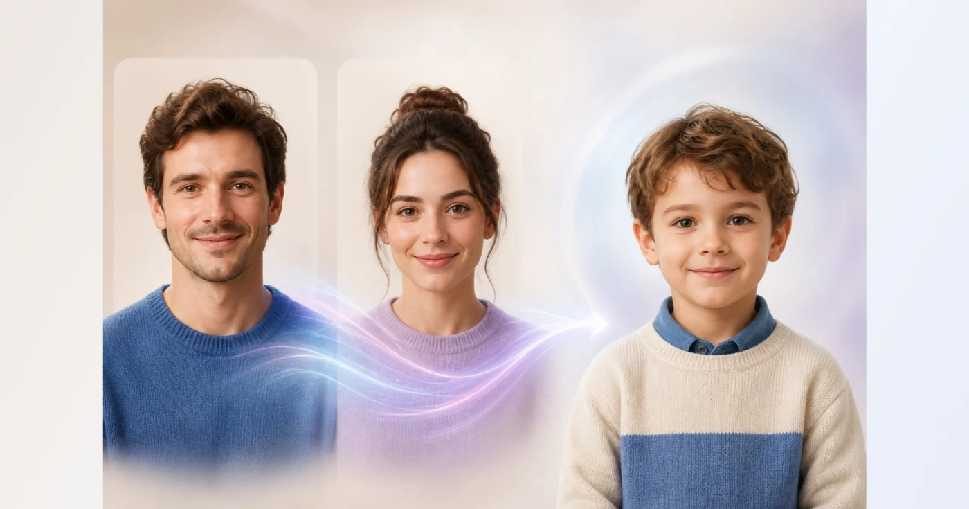 Future Child Generator — Create a Fictional AI Portrait