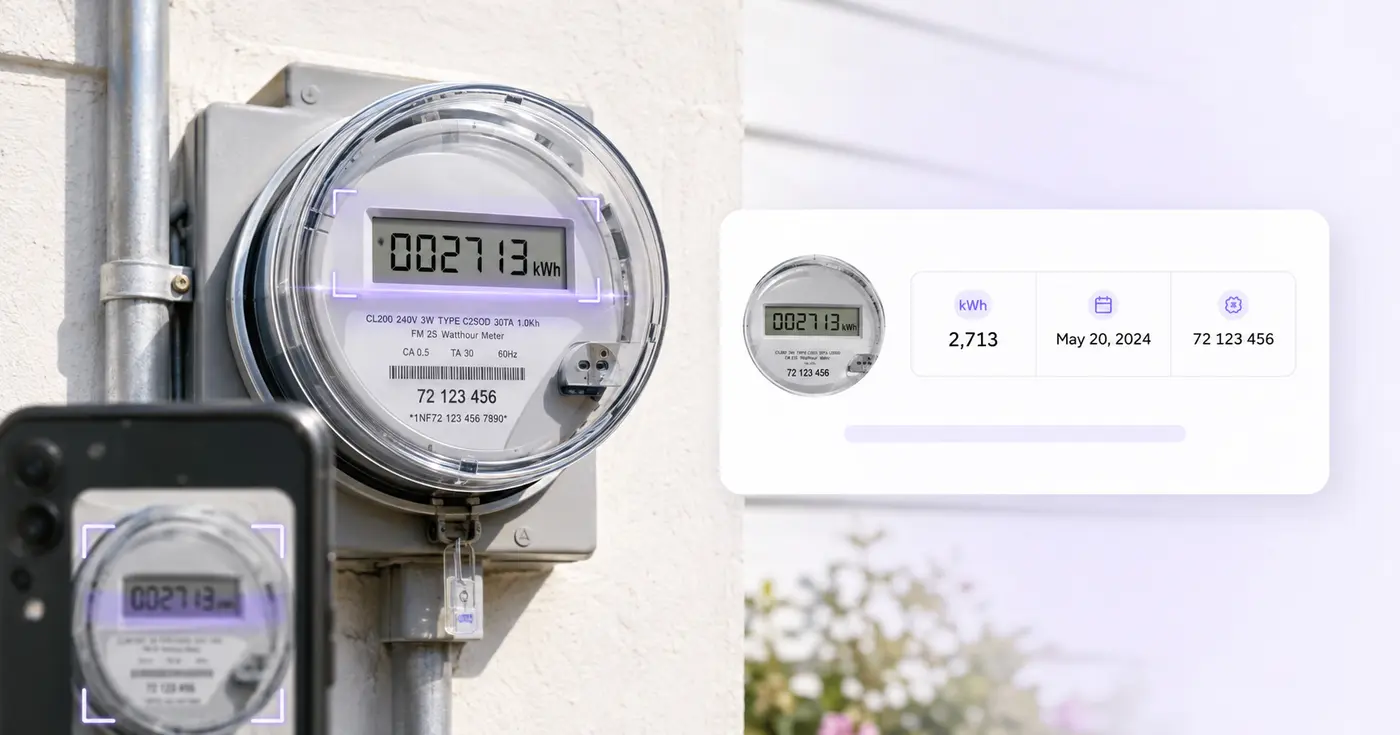 Utility Meter Reader — Turn Meter Photos Into a Reading Log