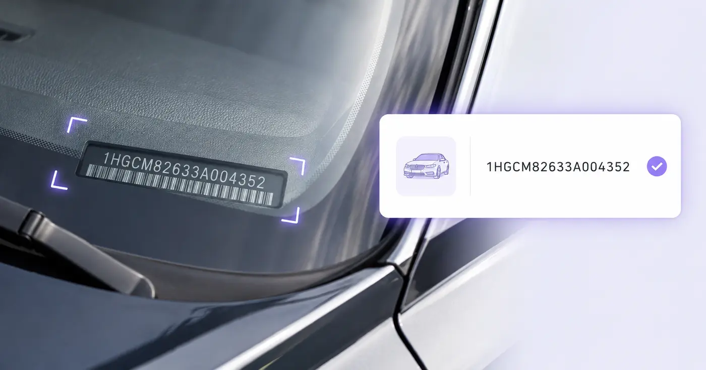 VIN Scanner — Copy a 17-Character VIN Without Retyping It