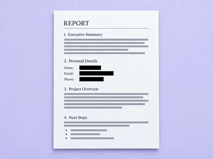 Automatic PDF Redactor