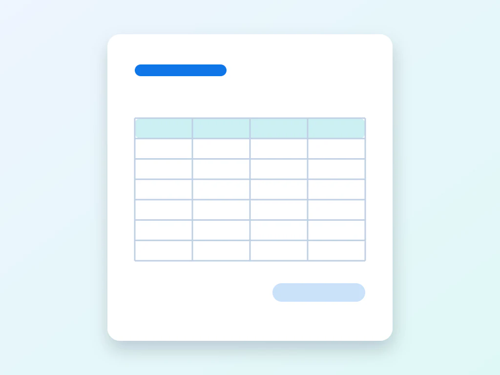 Illustration: Billing details arranged into an invoice.