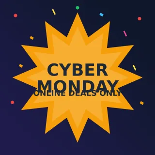 Cyber Monday Cyber Monday — editable blue advertisement template, instagram post