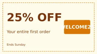 Discount Code — editable white advertisement template, youtube thumbnail