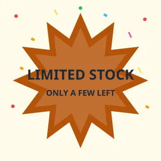 Limited Stock — editable white advertisement template, instagram post