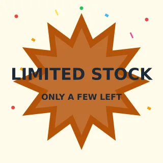 Limited Stock Limited Stock — editable white advertisement template, instagram post