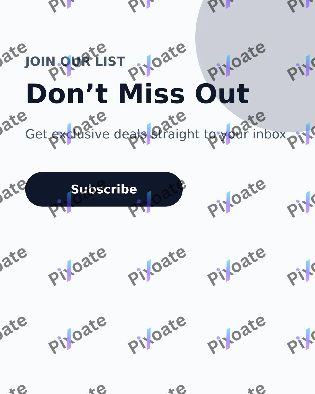 Newsletter Newsletter — editable white advertisement template, instagram portrait