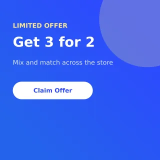 Promo Post Promo Post — editable blue advertisement template, instagram post