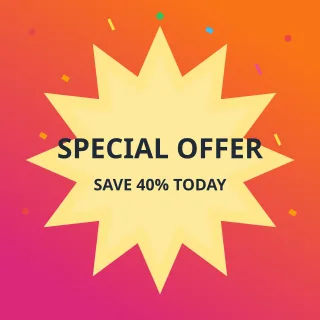Special Offer — editable pink advertisement template, instagram post