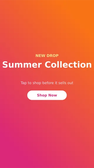 Story Ad Story Ad — editable pink advertisement template, story / reel