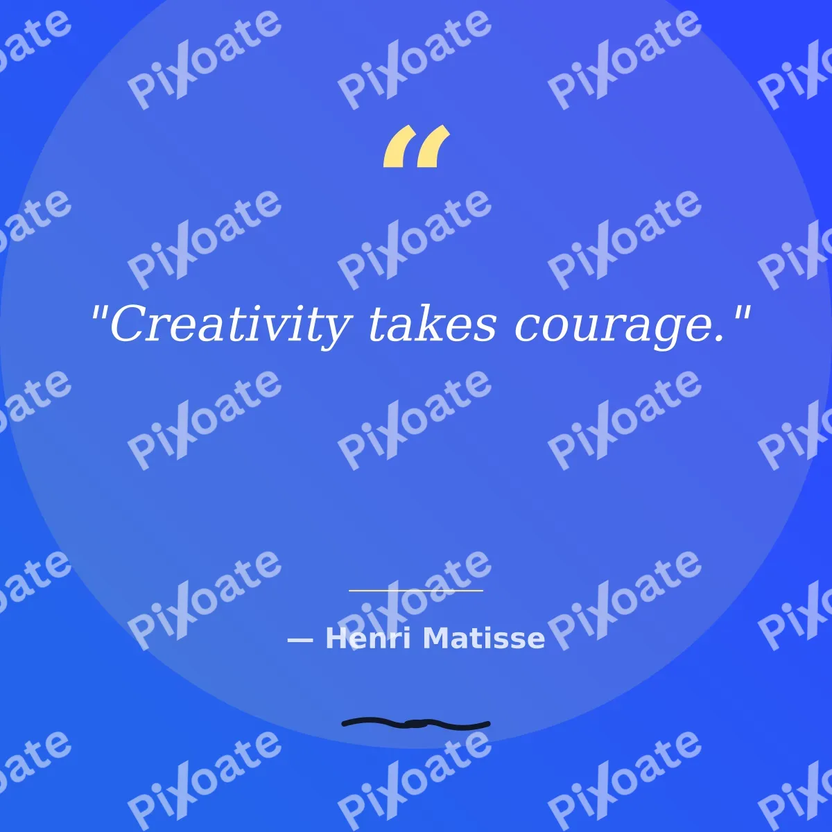 Creative Quote Creative Quote — editable blue creator template, instagram post