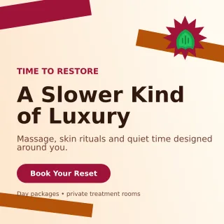 Kinetic Spa Retreat Square Post — editable white beauty and fashion template, instagram post