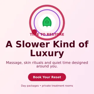 Orbit Spa Retreat Square Post — editable white beauty and fashion template, instagram post
