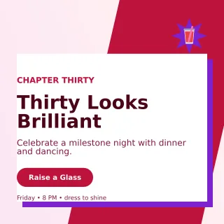 Neo 30th Birthday Square Post — editable white celebration template, instagram post