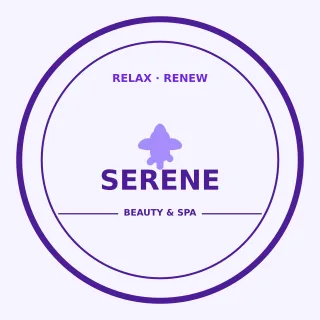 Beauty Spa Logo Beauty Spa Logo — editable white branding template, logo / badge