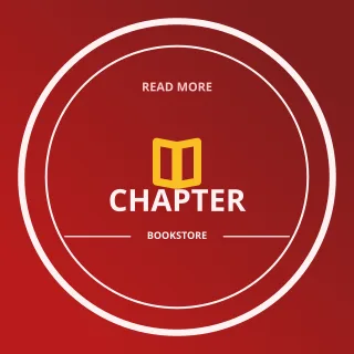 Bookstore Logo — editable red branding template, logo / badge