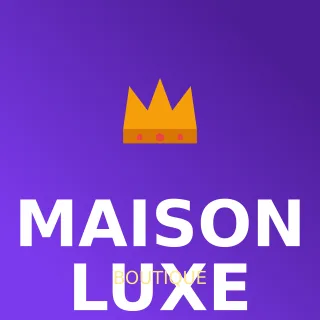 Fashion Boutique Logo — editable purple branding template, logo / badge