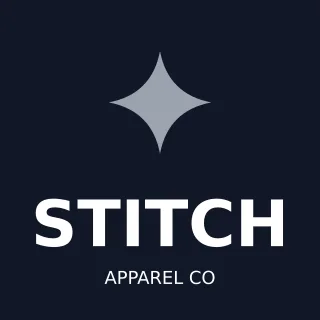Fashion Label Logo Fashion Label Logo — editable blue branding template, logo / badge