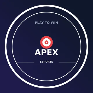 Gaming Esports Logo — editable blue branding template, logo / badge