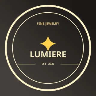 Jewelry Brand Logo — editable black branding template, logo / badge