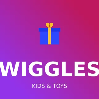 Kids Toy Brand Logo — editable pink branding template, logo / badge