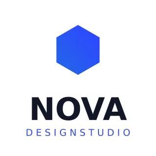 Logo Logo — editable white branding template, logo / badge