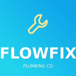 Plumbing Service Logo Plumbing Service Logo — editable blue branding template, logo / badge