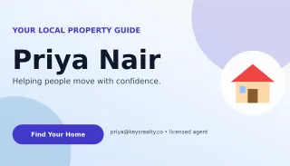 Aurora Realtor Card Networking Card — editable white business card template, business card