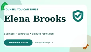 Botanical Lawyer Card Networking Card — editable white business card template, business card