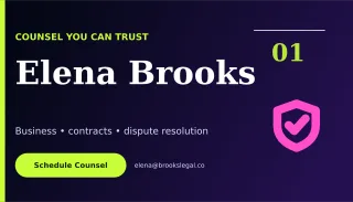 Editorial Lawyer Card Classic Card — editable black business card template, business card