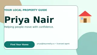 Glass Realtor Card Classic Card — editable white business card template, business card