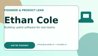 Glass Tech Founder Card Classic Card — editable white business card template, business card