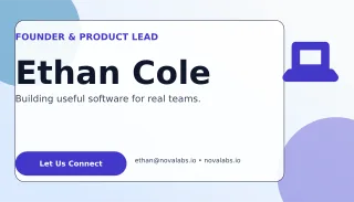 Glass Tech Founder Card Networking Card — editable white business card template, business card