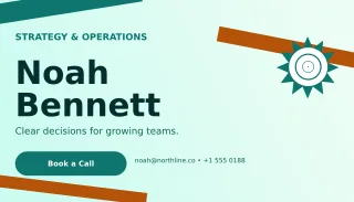 Kinetic Consultant Card Studio Card — editable white business card template, business card