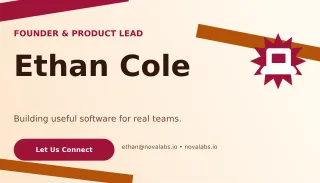 Kinetic Tech Founder Card Classic Card — editable white business card template, business card