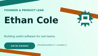 Kinetic Tech Founder Card Networking Card — editable white business card template, business card