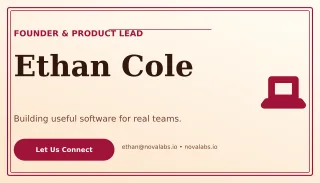Luxe Tech Founder Card Classic Card — editable white business card template, business card