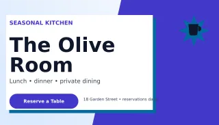 Neo Restaurant Card Classic Card — editable white business card template, business card