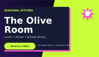 Neo Restaurant Card Networking Card — editable black business card template, business card