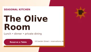 Neo Restaurant Card Studio Card — editable white business card template, business card