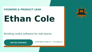 Neo Tech Founder Card Studio Card — editable white business card template, business card