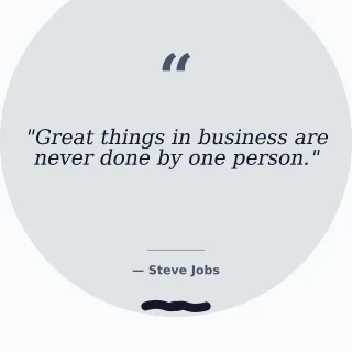 Business Quote — editable white business template, instagram post