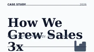 Case Study — editable white business template, youtube thumbnail