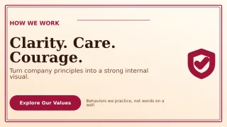 Luxe Brand Values Presentation — editable white business template, youtube thumbnail