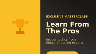 Masterclass — editable black business template, youtube thumbnail