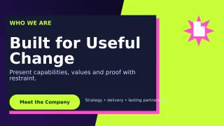 Neo Company Profile Presentation — editable black business template, youtube thumbnail