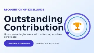 Orbit Corporate Certificate Presentation — editable white business template, youtube thumbnail